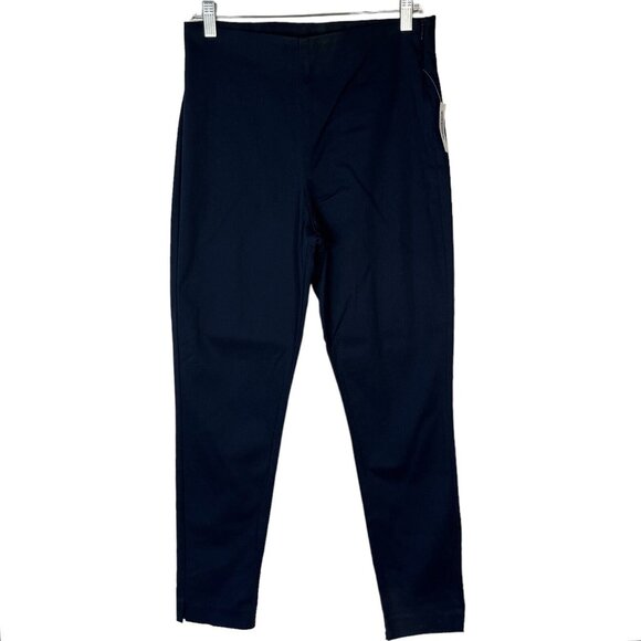 Old Navy Womens Wow Pants In The Navy Casual Blue High Rise Size 10 Tall New - Picture 1 of 12
